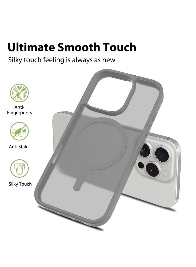 iPhone 16 Pro Skin Feeling Case With MagSafe - Dark Grey - Image 2